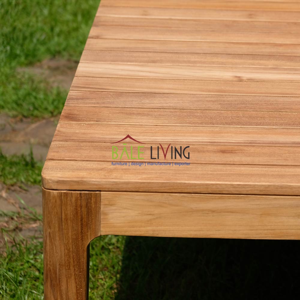 Teak Dinning Table Rectangular - Image 4