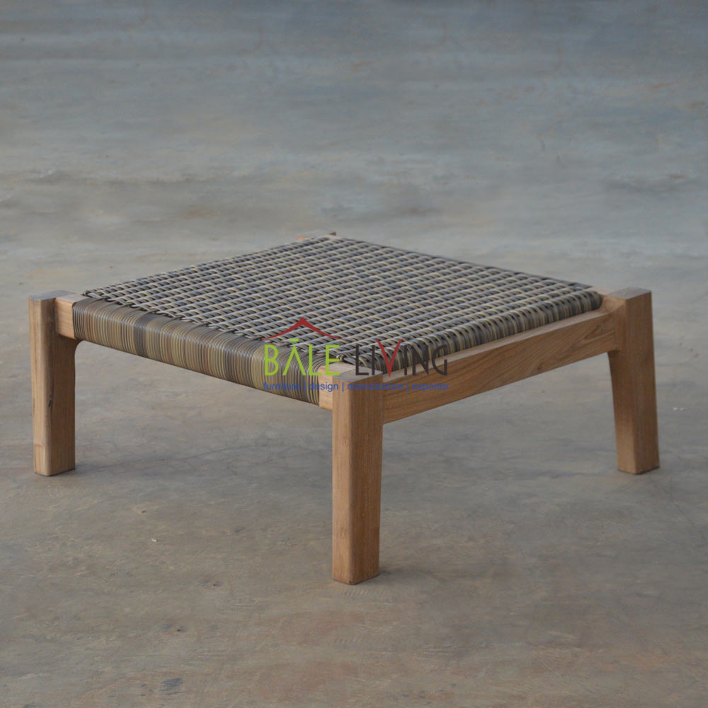 Mesa Teak Ottoman