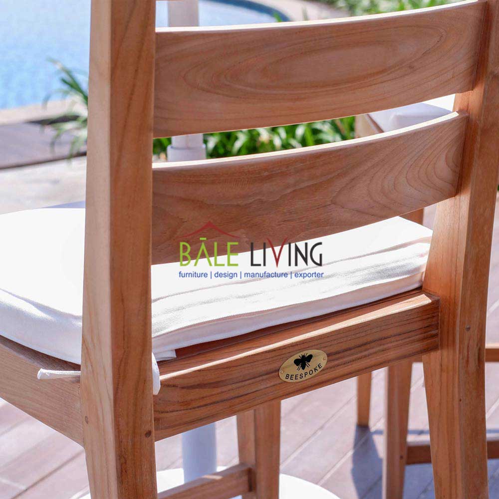 Catalina Teak Bar Chair - Image 5