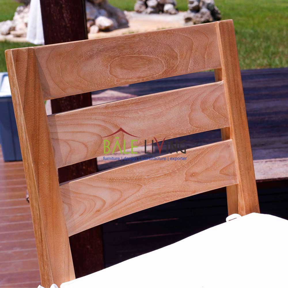 Catalina Teak Bar Chair - Image 4