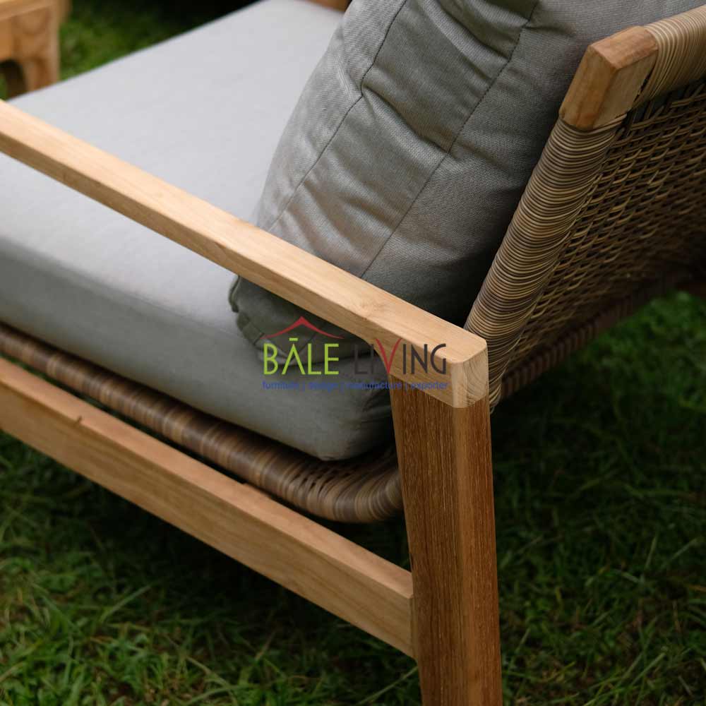 Mesa Teak Lounge Chair - Image 7