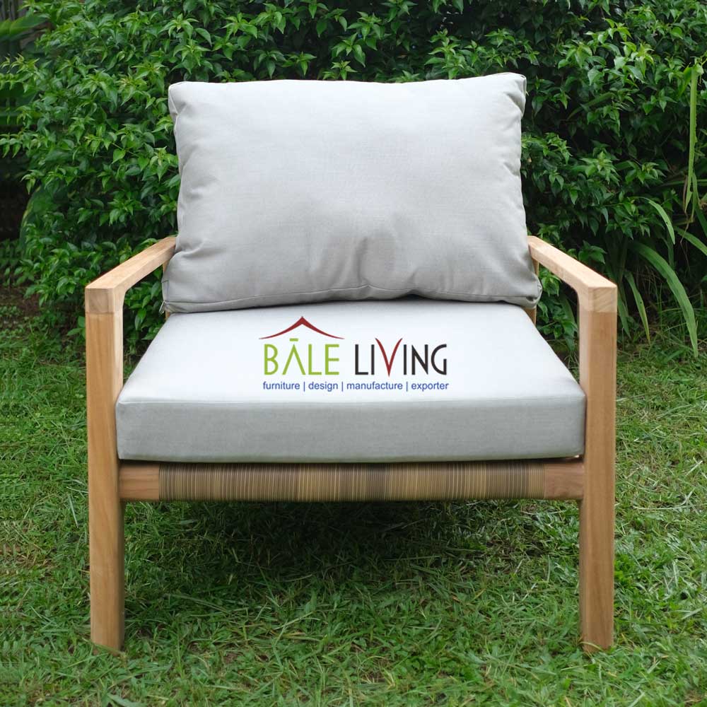 Mesa Teak Lounge Chair - Image 3