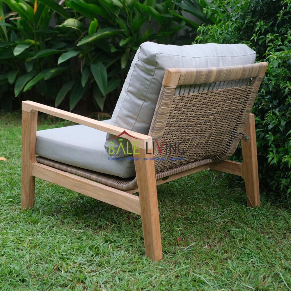 Mesa Teak Lounge Chair - Image 2