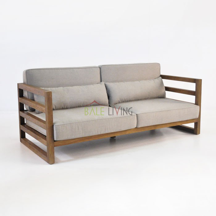 Abimanyu Teak Loveseat - Image 2