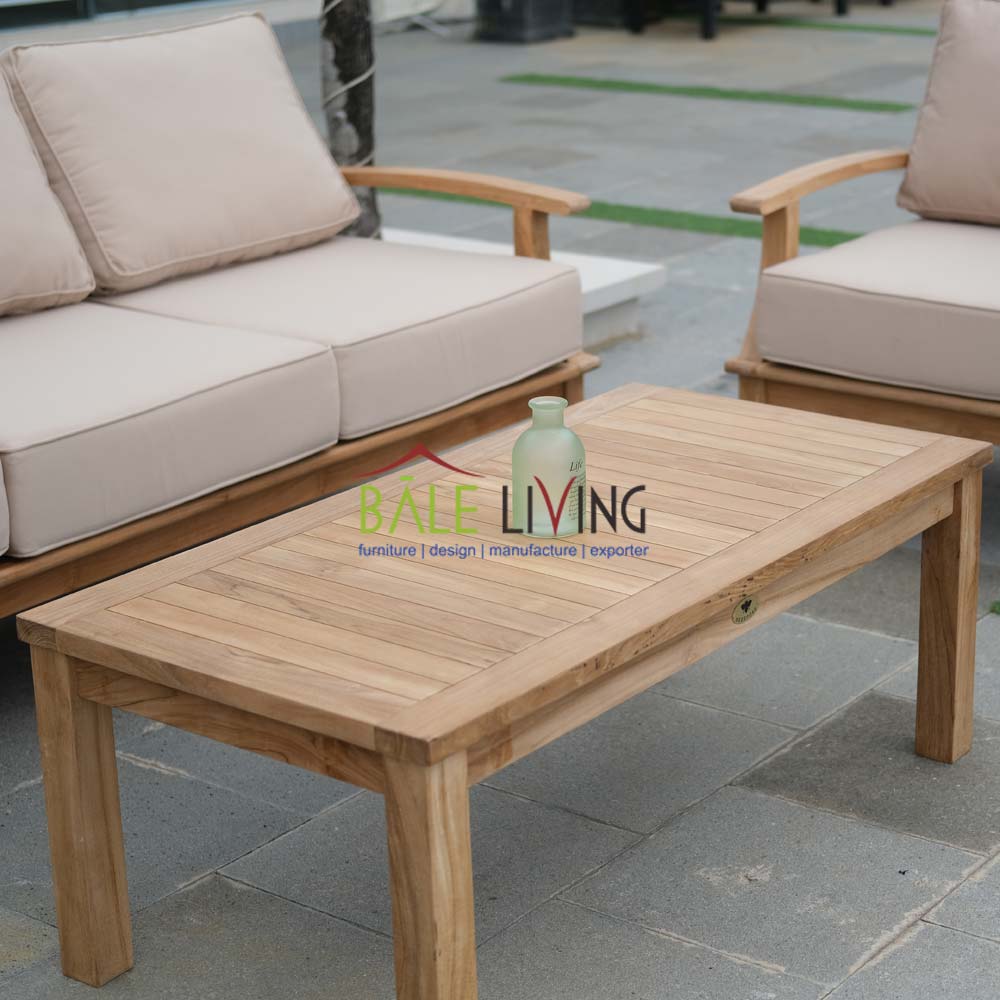 Pavillion Teak Coffee Table - Image 6
