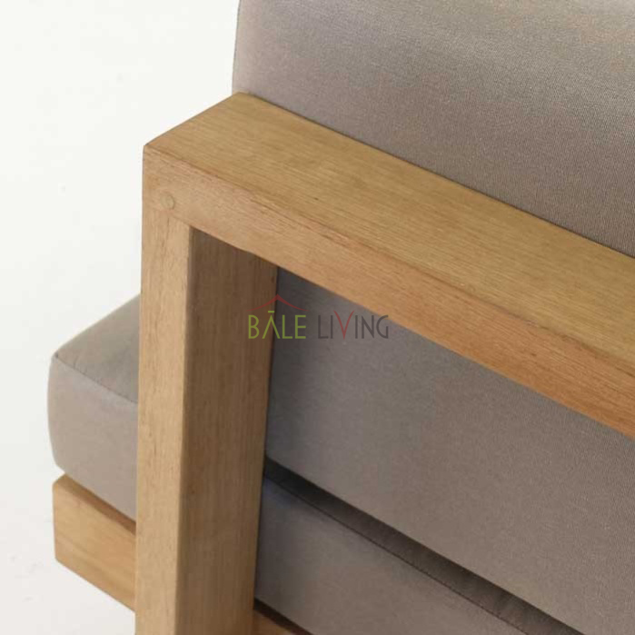 Sadewa Teak Loveseat - Image 5