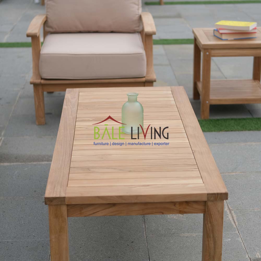 Pavillion Teak Coffee Table - Image 5