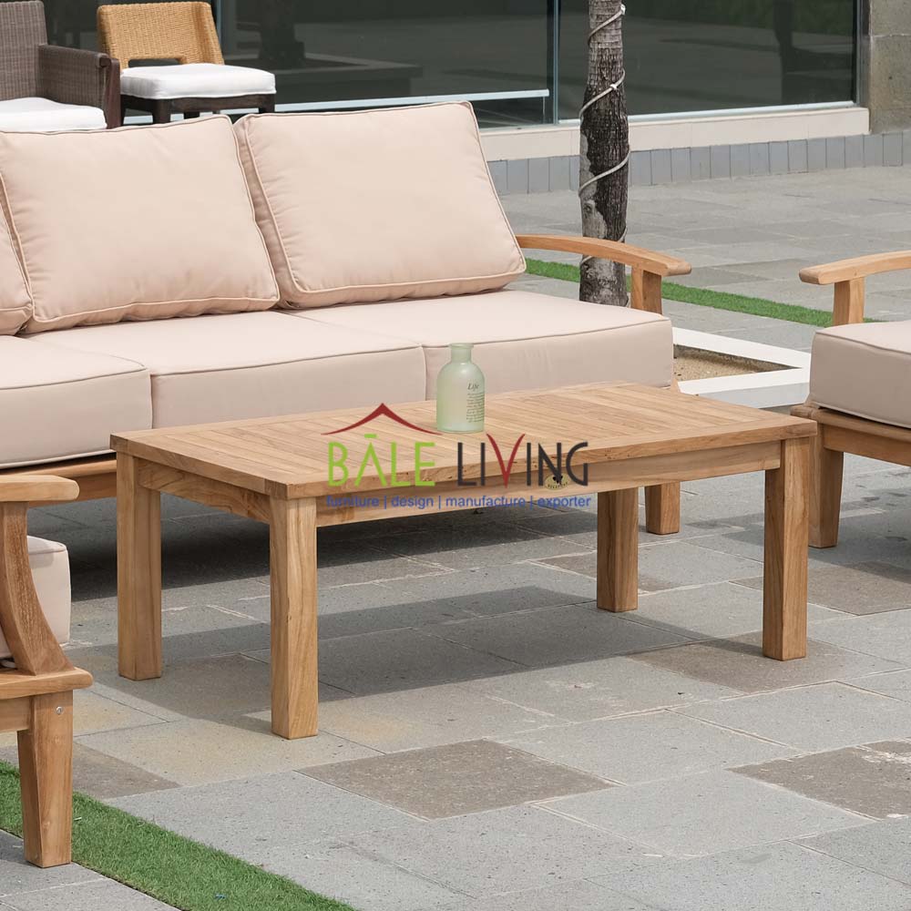 Pavillion Teak Coffee Table - Image 4