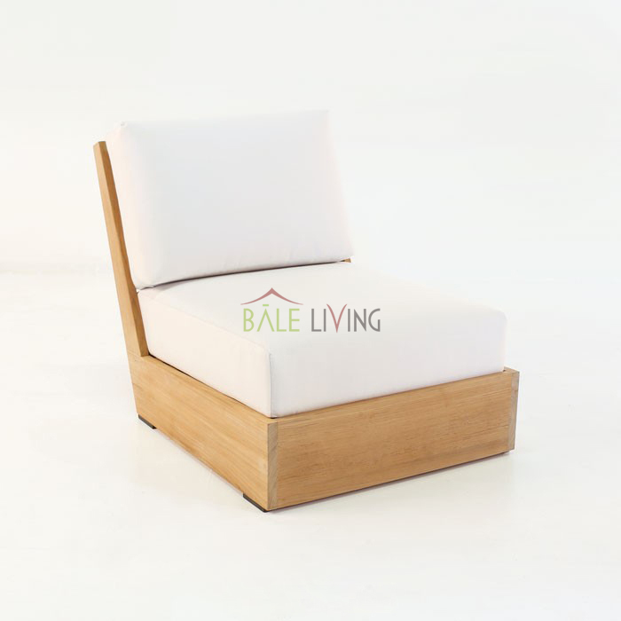 Nakula Teak Armless Chair