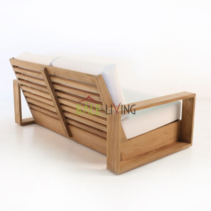 Nakula Teak Loveseat - Image 2